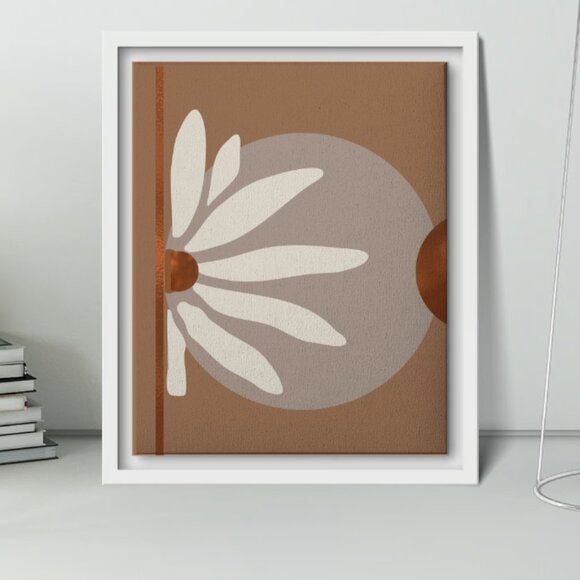 Abstract Digital Prints l Floral Graphic Print l Minimalist l Botanical and Mode - Picture 6 of 10